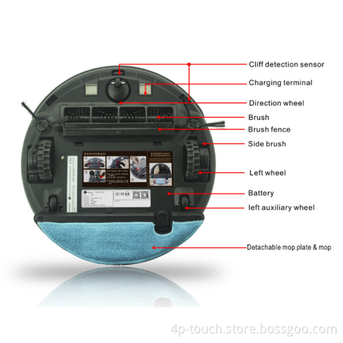 2014 New Arrival Automatic Intelligent Robot Vacuum Cleaner